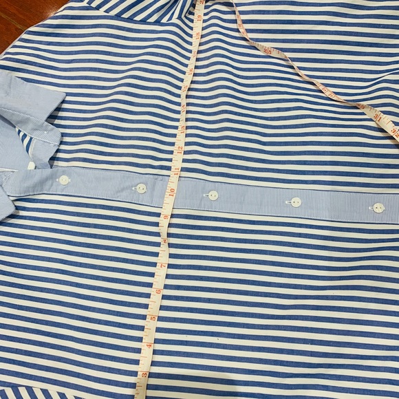 Women's Long Sleeve Shirt Cotton Loose Fit Casual Button Down Tops - Small - Picture 11 of 14